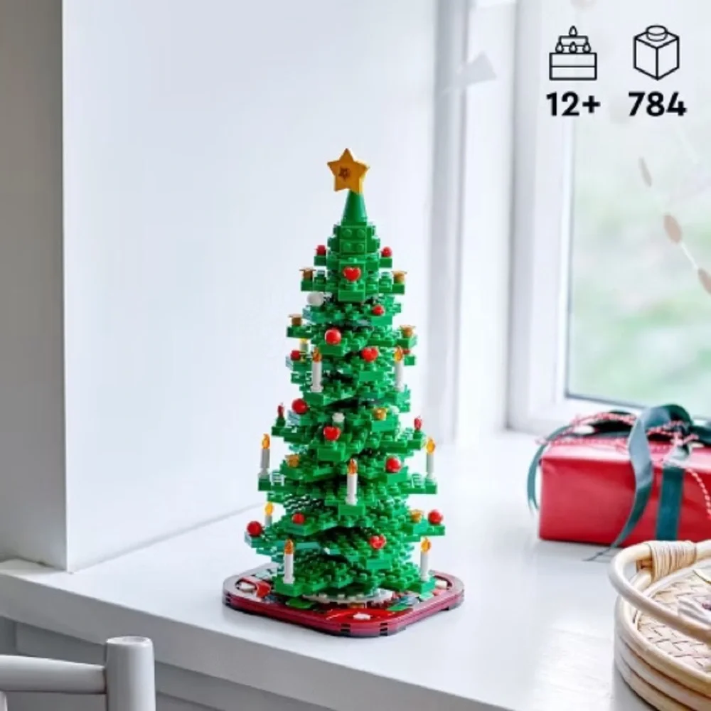 LEGO 40573 Christmas Tree Set NIB 2-in-1 Holiday Build Seasonal Decor Gift